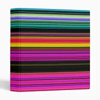 Thin Colorful Stripes - 2 Binder