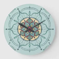 Mandala Wall Clock