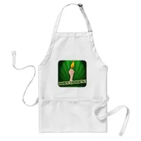 Born 2 Rock Lighter Design Cartoon Illustration Adult Apron