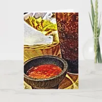 Chips and Salsa Birthday Card