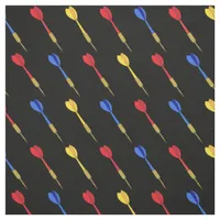 Darts Player Darts Patterned Fabric