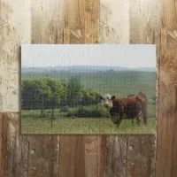 Midwest Photography | Beautiful Cow and Scenery Jigsaw Puzzle