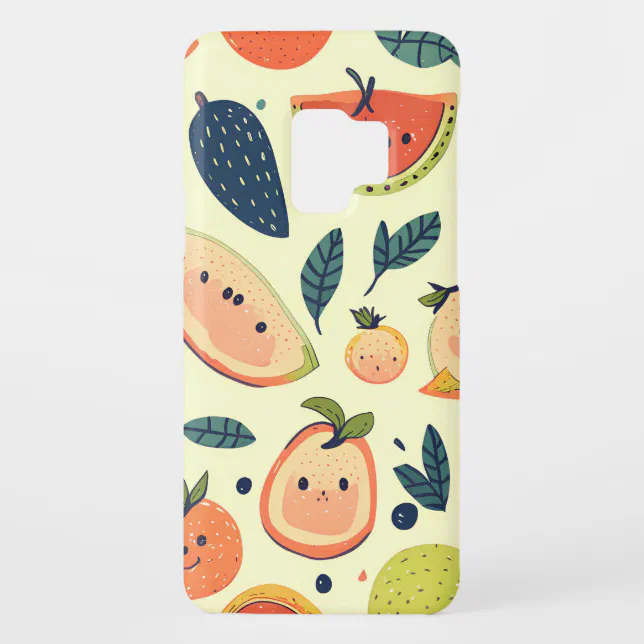 Cute Fruit Kawaii Friends Case-Mate Samsung Galaxy S9 Case