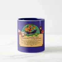 Vintage Classmate Graduation Two-Tone Coffee Mug