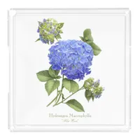 Blue Hydrangeas Vanity Tray