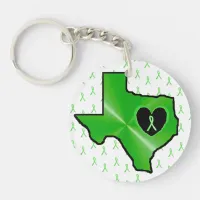 Lyme Disease in Texas 2 Sided Key Chain Ring