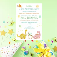 Dinosaur Baby Shower Invitation