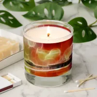 Colorful abstract Santa Monica Pier Scented Candle