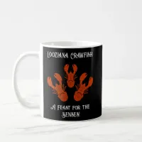 Distressed Cajun Louisiana-Crawfish Feast Coffee Mug