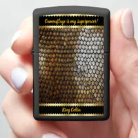 Serpentine scales' exquisite light texture zippo lighter