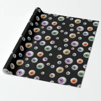 Zombie Eyeballs Wrapping Paper