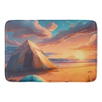 Camp at Sunrise Bath Mat