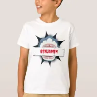 Cool Shark Cartoon T-Shirt