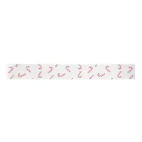 Candy Cane Christmas Satin Ribbon