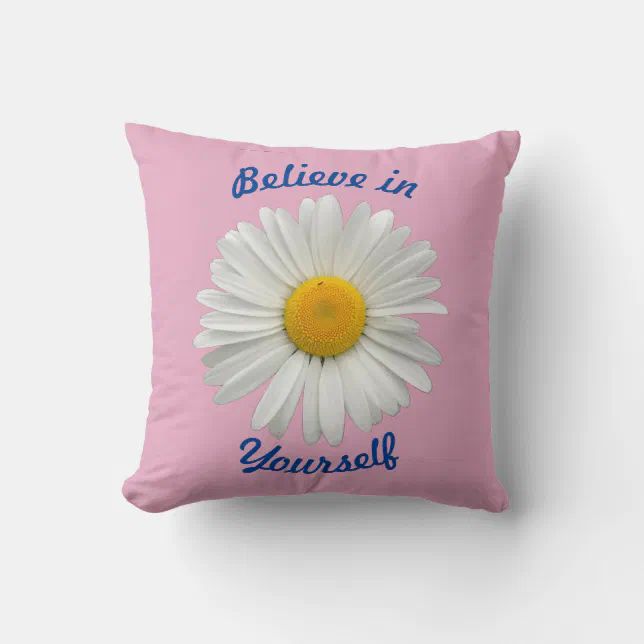 Daisy  throw pillow