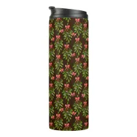 Christmas Hollies - Thermal Tumbler