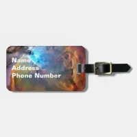 Orion Nebula Space Galaxy Luggage Tag