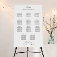 Seating Charts with 11 Tables