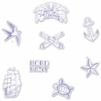 Old Sea Dog Sailor Tattoos Sticker