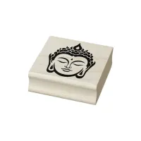 Peaceful Buddha Rubber Stamp