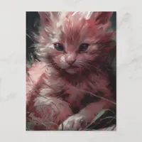 The Moody Kitten Postcard