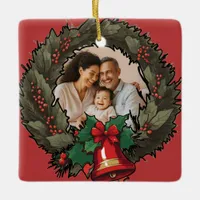 Custom Family Photo Christmas Ornament