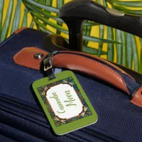 Fairy Tale Dragonfly Personalized Luggage Tag