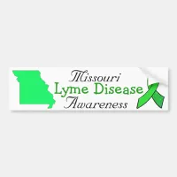 Missouri Lyme Disease Awareness Bumper Sticker