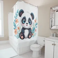 Whimsical Funny Animal Shower Curtains