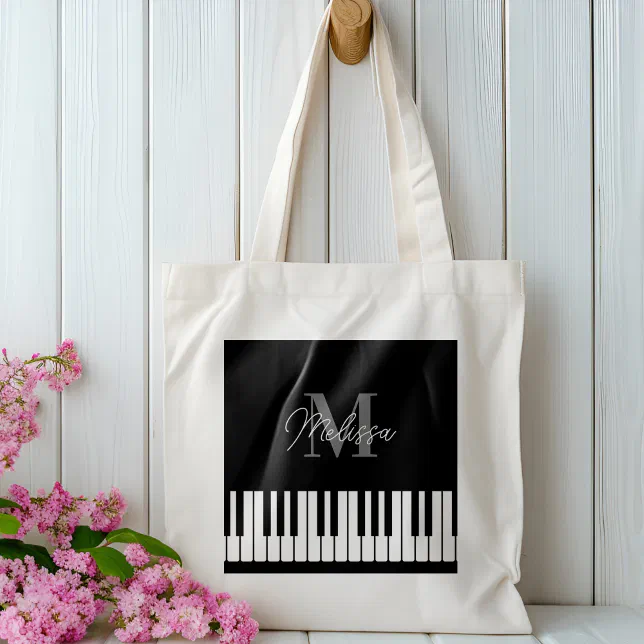 Custom piano keys for teacher and student Tote Bag