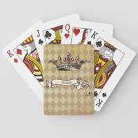 Personalized Royal Decree Poker Cards