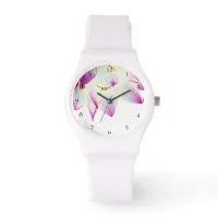 *~* Spiritual Lotus Flower Water Lily White Watch