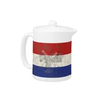 Flag and Symbols of the Netherlands ID151 Teapot