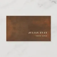  Rustic Iron Steel Bold Stencil Construction Business Card