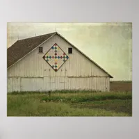 Kalona Barn Quilt Poster