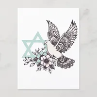 Peace Dove For Israel Postcard