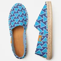 Geometric Blues Espadrilles