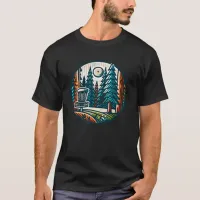 May the Course Be with You Disc Golf  T-Shirt