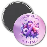 Fibromyalgia Awareness Ribbon Magnet