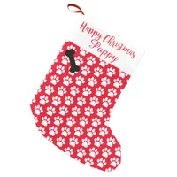 Happy Christmas to the Dog Small Christmas Stocking