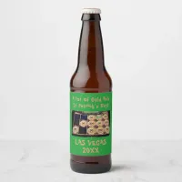 St Patrick's Day | Las Vegas Bachelorette Party Beer Bottle Label