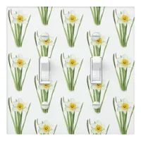 Daffodil Flower Light Switch Cover