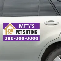 12” x 24” Pet Sitting Car Magnet