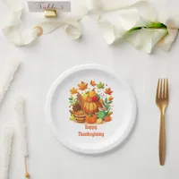 Thanksgiving Paper Plates