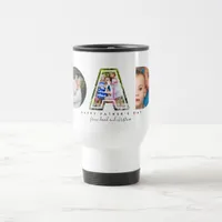 Father's Day Personalized Photo Collage Dad Travel Mug