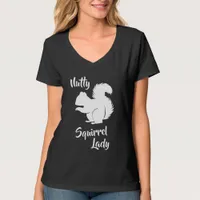 Crazy Squirrel Lady Funny Squirrel Humor Shirt