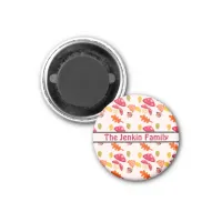 Personalized Autumn Magnet