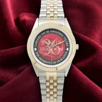 Elegant 36th Rose Wedding Anniversary Celebration Watch