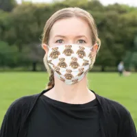 Teddy Bear Cute Adult Cloth Face Mask