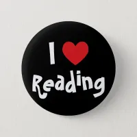 I Love Reading Button